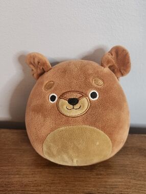 Squishmallows Kellytoy Flaxy The Dachs Hund Dog 5in
